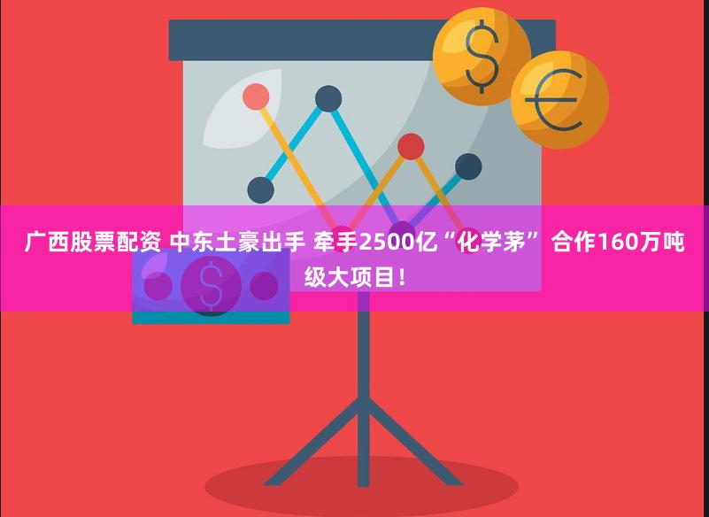 广西股票配资 中东土豪出手 牵手2500亿“化学茅” 合作160万吨级大项目！